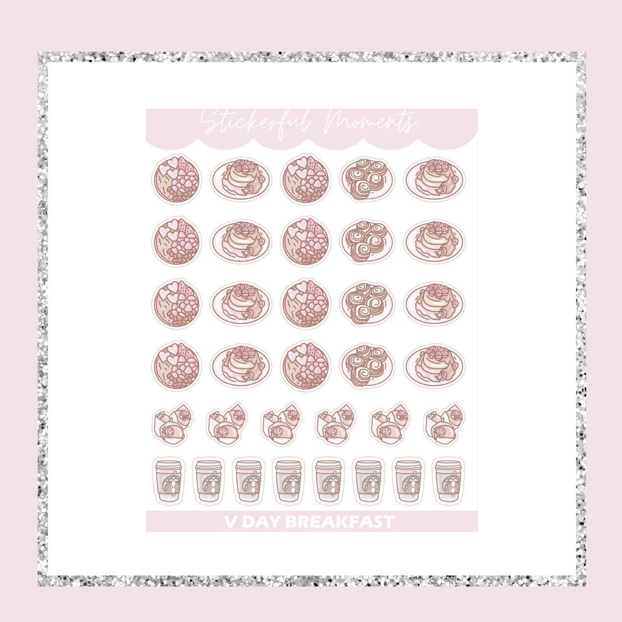 V DAY BREAKFAST/SIGNATURE DOODLES